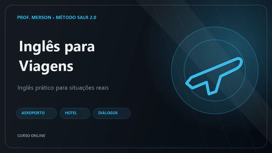 Capa do curso: Inglês para Viagens